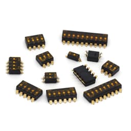 5-50PCS Slide Type Switch Module 1 2 3 4 5 8 10PIN /1.27/2.54mm Position Way DIP/SMD Pitch Toggle Switch Blue Snap Switch Dial