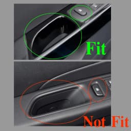 For Renault Captur Kaptur Samsung QM3 Cars Front Doors Handle Box Phone Holder Card Bag Storage Upgrade Accessories Car Styling