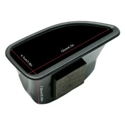 For Renault Captur Kaptur Samsung QM3 Cars Front Doors Handle Box Phone Holder Card Bag Storage Upgrade Accessories Car Styling