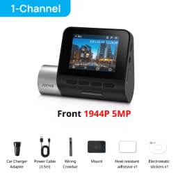 70mai A500S Recorder Car DVR Front Cam A500S 1944P Night Vision 70mai Dash Cam Pro Plus Built-in GPS Wifi Support Rear Cam