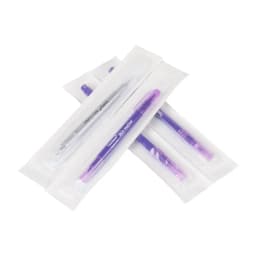 Eyebrow skin marker pen white surgical accessory with measuring ruler and microblading positioning