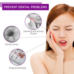 Y-Kelin Dental Disclosing Plaque Tablets Detection agent Purple for Adult Kids Brushing Teeth (12/36/60 Tabs) & 1/3/5 Boxs