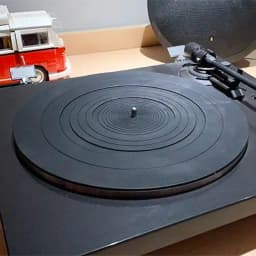 Anti-vibration Silicone Pad Rubber for LP Antislip Mat for Phonograph Turntable Vinyl Record Players