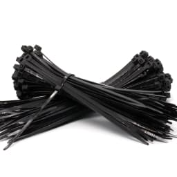 Nylon Cable Ties Self Locking Plastic Loop Wire Black 4x200 5x300MM 3x60mm Wrap Strap Zip Organiser Fasten Tension Belt 100PCS