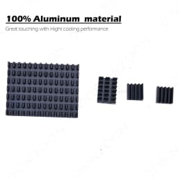 4Pieces/Lot Raspberry Pi 4 B Heatsink, Raspberry Pi Heatsink Aluminum Heatsink with Thermal Tape for Raspberry Pi 4 Model B