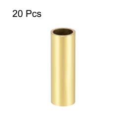 Uxcell 20pcs 2mm 3mm 4mm 5mm 6mm 7mm 8mm 9mm 10mm OD Brass Round Tube 30mm Length Seamless Pipe Tubing For DIY Crafts трубка