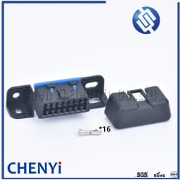 16 pin obd2 Connector OBD2 male Female Connector OBD 2 Wire Sockets obd Adapter Diagnostic Tool ODB MG610761-5 For car
