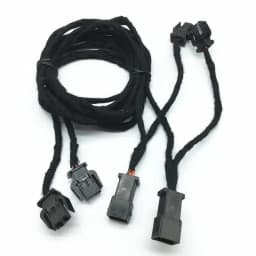 Car Rear Row Foot Lamp Footwell Light Trunk Light Upgrade Cable Wiring Harness for VW Bora 2016 2017 2018 2019 Seat