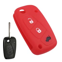 3 BUTTON FIT FOR FIAT PANDA IDEA STILO PUNTO DUCATO BRAVO 500 DOBLO GRANDE MINIBUS FLIP SILICONE KEY COVER FOB CASE PROTECTION