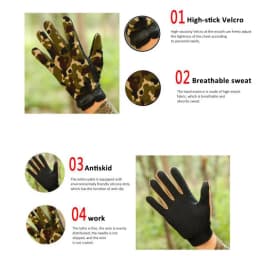 Summer Motorcycle Sport Gloves Fishing Light Breathable Camping Cycling Nonslip Fingerless Sport Women Men's Gloves