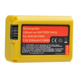 DuraPro 2160mah NP-FW50 NP FW50 Battery + USB Dual Charger for Sony A6000 A6400 A6300 A6500 A7 A7II A7RII A7SII A7S A7S2 A7R