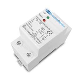 TOMZN 1 PCS 40A 230V DIN Rail Automatic Recovery Reconnect Over Voltage And Under Voltage Protective Device Protection Relay