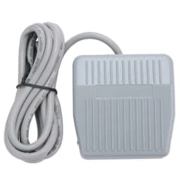 1pcs Foot switch of 0-400 V Momentary control switch Electric pedal SPDT gray 2m wire gauges