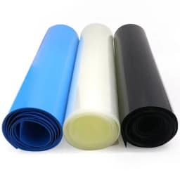18650 Lipo Battery PVC Heat Shrink Tube Pack 85mm ~ 280mm Width Insulated Film Wrap Lithium Case Cable Sleeve Blue
