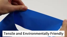 18650 Lipo Battery PVC Heat Shrink Tube Pack 85mm ~ 280mm Width Insulated Film Wrap Lithium Case Cable Sleeve Blue
