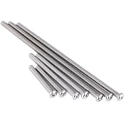 machine screws long phillips M4*30/40/50/60/70/80/90/100mm socket button screw round head 304 stainless steel cross recessed