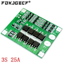 1S 2S 3S 4S 5S 6S 3A 15A 20A 30A Li-ion Lithium Battery 18650 Charger PCB BMS Protection Board For Drill Motor Lipo Cell Module