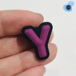 1pcs PVC Capital English Letters Shoe Charms Accessories Colorful Shoes Buckle Decorations Ormaments Fit Party Kid's Gifts