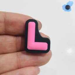 1pcs PVC Capital English Letters Shoe Charms Accessories Colorful Shoes Buckle Decorations Ormaments Fit Party Kid's Gifts