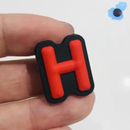 1pcs PVC Capital English Letters Shoe Charms Accessories Colorful Shoes Buckle Decorations Ormaments Fit Party Kid's Gifts