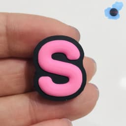 1pcs PVC Capital English Letters Shoe Charms Accessories Colorful Shoes Buckle Decorations Ormaments Fit Party Kid's Gifts