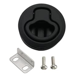 2" Round Locking Flush Pull Latch Replacement Plastic For RV Marine Boat Southco for Hatch Door Cabinet Hardware on RV Boat