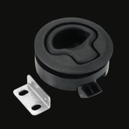 2" Round Locking Flush Pull Latch Replacement Plastic For RV Marine Boat Southco for Hatch Door Cabinet Hardware on RV Boat