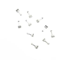 100pcs/10Bags Dental Orthodontic Crimpable Hook Short/Long Type Stainless Steel