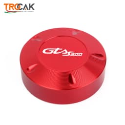 Universal For Piaggio GTS GTV LX Primavera Sprint 125 150 250 300 300ie Scooter Motorbike CNC Gas Fuel Tank Filler Oil Cap Cover
