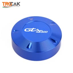 Universal For Piaggio GTS GTV LX Primavera Sprint 125 150 250 300 300ie Scooter Motorbike CNC Gas Fuel Tank Filler Oil Cap Cover