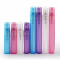 5pcs 3ml/5ml/10ml Empty Portable Atomiser Spray Bottles Perfume Pen Vials Makeup Cosmetic Plastic PP Travel Sample Containers