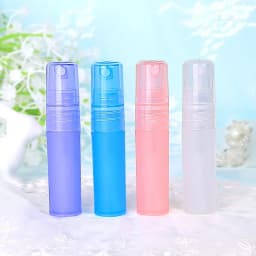 5pcs 3ml/5ml/10ml Empty Portable Atomiser Spray Bottles Perfume Pen Vials Makeup Cosmetic Plastic PP Travel Sample Containers