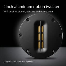 HIFIDIY LIVE HIFI 4 Inch Tweeter Speaker Unit 8 OHM 30W Treble Loudspeaker AL-100 Super Belt Type High Loudspeaker