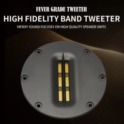 HIFIDIY LIVE HIFI 4 Inch Tweeter Speaker Unit 8 OHM 30W Treble Loudspeaker AL-100 Super Belt Type High Loudspeaker