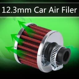 Universal 12mm Car Air Filter for Motorcycle Cold Air Intake High Flow Crankcase Vent Cover Mini Breather Filters