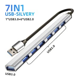 USB HUB USB 3.0 HUB USB 2.0 HUB USB C HUB Type C HUB Multi Splitter High Speed 5Gbps For PC Computer Multiport USB A HUB Port