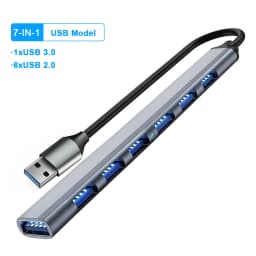 USB HUB USB 3.0 HUB USB 2.0 HUB USB C HUB Type C HUB Multi Splitter High Speed 5Gbps For PC Computer Multiport USB A HUB Port