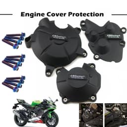 Motorcycles Engine Cover Protection Case For Case GB Racing For KAWASAKI NINJA ZX6R ZX-6R 2007 -2024