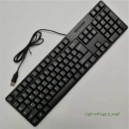 Spanish French Russian Arabic Letter keycaps Keyboard Gaming Keyboard Usb Wired 104 Keys For Computer