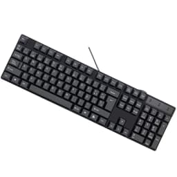 Spanish French Russian Arabic Letter keycaps Keyboard Gaming Keyboard Usb Wired 104 Keys For Computer