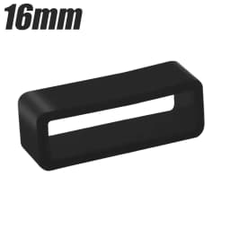 Rubber Ring Watch Strap Loops Silicone Replacement Watchband Keeper Holder Retainer 12 14 16 18 20mm Movable Watch Ring Circle