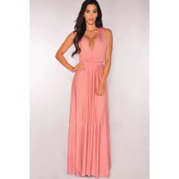 Sexy Women Multiway Wrap Convertible Boho Maxi Club Red Dress Bandage Long Dress Party Bridesmaids Infinity Robe Longue Femme