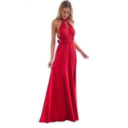 Sexy Women Multiway Wrap Convertible Boho Maxi Club Red Dress Bandage Long Dress Party Bridesmaids Infinity Robe Longue Femme
