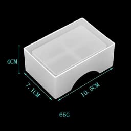 Round Square Coaster Silicone Mold DIY Handmade Coffee Coaster Craft Tray Making Epoxy Resin Wine Glass Cup Mat Casting Mould
