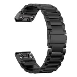 20 22 26mm Quick Release Solid Stainless Steel Watch Strap for Garmin Fenix 8X 7X 7 7S 6S 6X 6 Pro 5X 5 5S 3HR Metal Bracelet