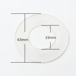 5pc Seal Washer For Geberit Silicon Rubber Flush Valve Seal Washer Diaphragm 816.418.00.1 Household Bathroom Accessories