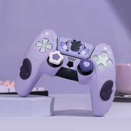 Sweet Skull Silicone Skin Cover Gamepad Sticker Soft Case For Sony Dualsense 5 PS5 Controller Thumb Stick Grip Cap Protector