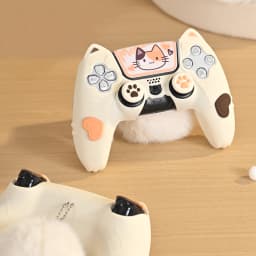 Sweet Skull Silicone Skin Cover Gamepad Sticker Soft Case For Sony Dualsense 5 PS5 Controller Thumb Stick Grip Cap Protector