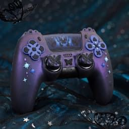Sweet Skull Silicone Skin Cover Gamepad Sticker Soft Case For Sony Dualsense 5 PS5 Controller Thumb Stick Grip Cap Protector