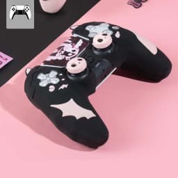 Sweet Skull Silicone Skin Cover Gamepad Sticker Soft Case For Sony Dualsense 5 PS5 Controller Thumb Stick Grip Cap Protector